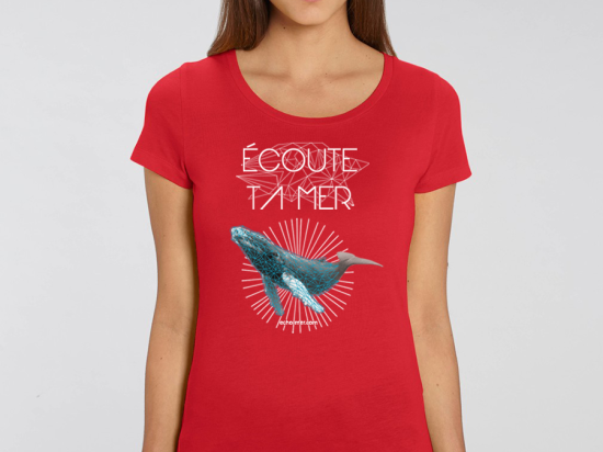 T-Shirt - Baleine - Femme