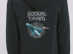 Sweat à Capuche Zippé - Baleine - Unisexe