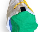 Sac de Sport Polochon Vert et Blanc