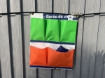 Trieur mural Range Ta Mer en voile de bateaux et bâche publicitaire recyclées