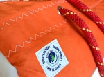 Sac de Sport Polochon orange et blanc
